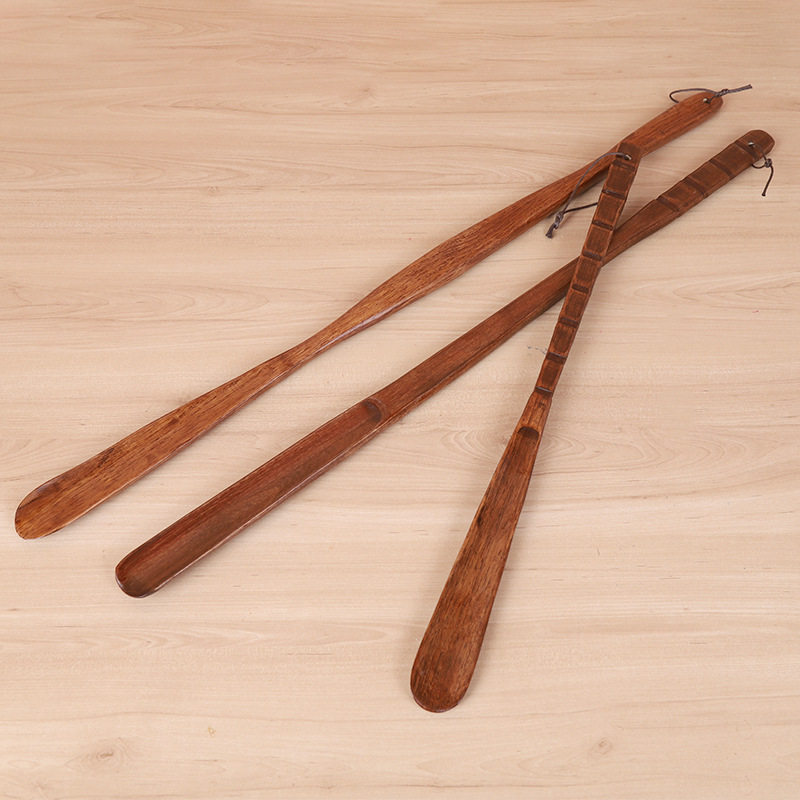 Shoe puller shoe puller factory wholesale shoe puller super long solid wood shoe puller 75cm solid wood shoe puller can be made