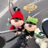 Aima Metaverse Electric Vehicle Rearview Mirror Decoration Figurine Doll Electric Scooter Motorcycle Small Accessories