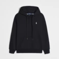 Pullover style-black with white label