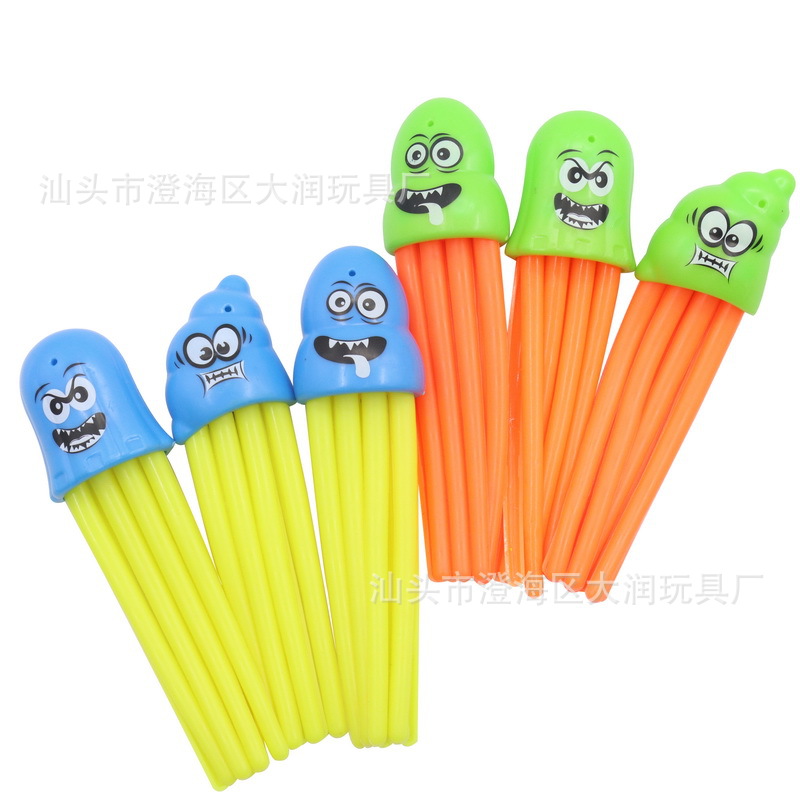 跨境亚马逊戏水潜水玩具儿童游泳池寻宝潜水鱼雷水环钻石套装玩具