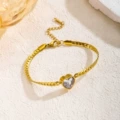 7993 love white diamond bracelet