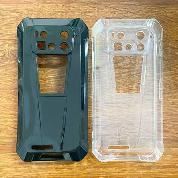 Suitable for Unihertz Tank 4 Pro Mobile Phone Case Protective Cover Glossy Black Fully Transparent Painted Material