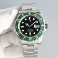 White shell green surface