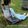 Factory direct cross-border mountain camping chair folding portable outdoor hiking chair with storage bag