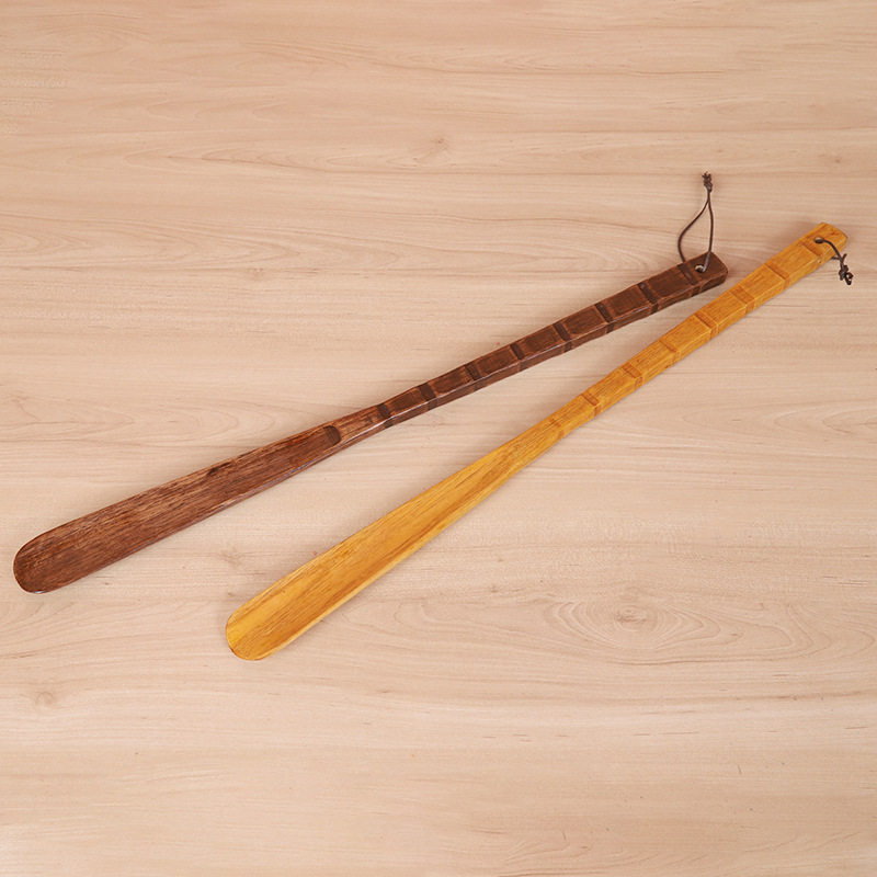 Shoe puller shoe puller factory wholesale shoe puller super long solid wood shoe puller 75cm solid wood shoe puller can be made