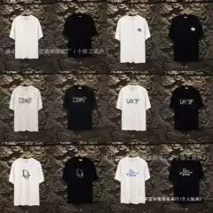 Cross-Border Exclusive Supply of High-Quality Dior Short-Sleeve T-Shirts, 26 New Classic Dio Letter Designs, Casual Versatile Loose T-Shirts, Trendy for Export