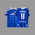 2011-12 UEFA Champions League Winner Chelsea Home with #11 Drogba + 2 Patches