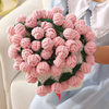 High-End Finished Bouquet Blanket Rose Hand-Knitted Blanket Knitted Blanket Girls Gift Office Nap Blanket