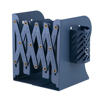 Retractable Book Stand with Pen Holder Bookshelf Integrated Desktop Book Storage Rack High School Student Bezel Book Clip Foldableing Fixed