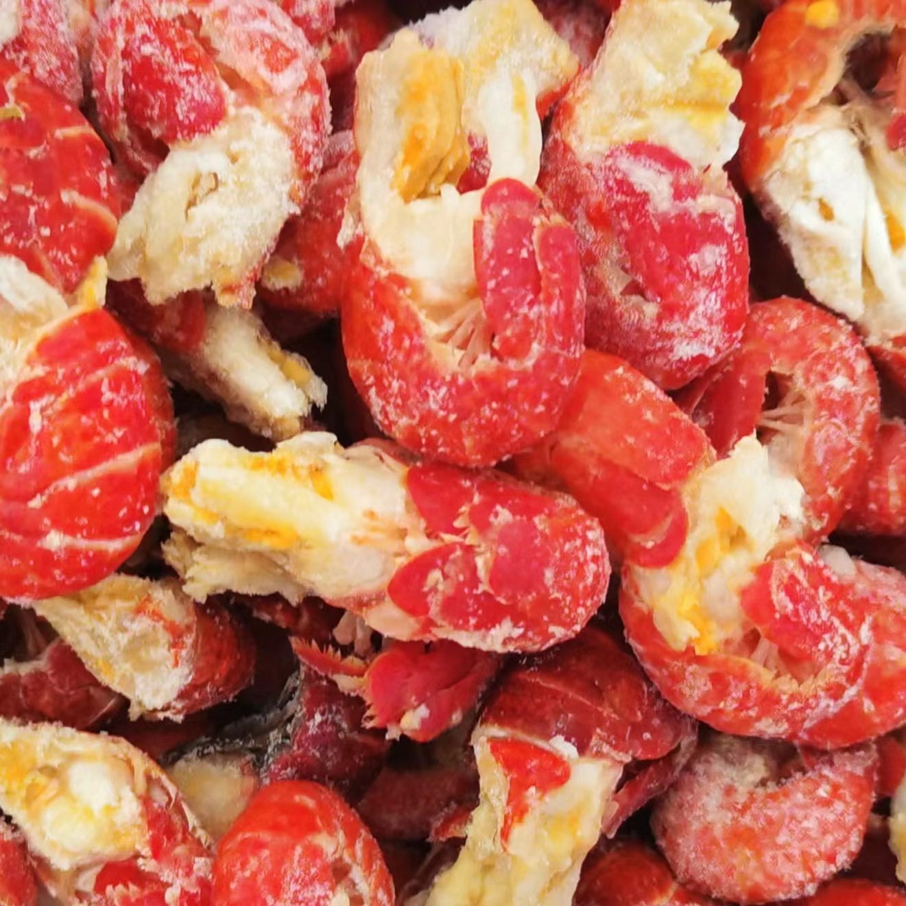 Wholesale Dry Ice Special Grade Lobster Tail Without Ice, Whole Box Commercial Frozen Crayfish Tail, Spicy Seafood with Juice