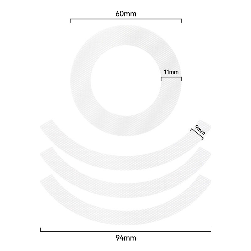 Suitable for Ecovacs Sweeping Robot Velcro T30/Y30 Accessories Rag Holder with Adhesive