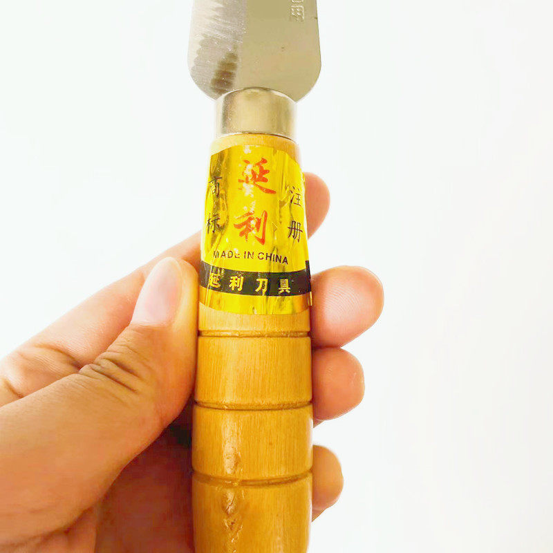 Manufacturer's Export Large Straight-Blade Pineapple Knife Stainless Steel Peeling Knife Banana Corer Fruit Knife Wholesale