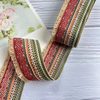 Ethnic lace jacquard ribbon retro tassel ethnic clothing accessories A- 1508 width 5CM