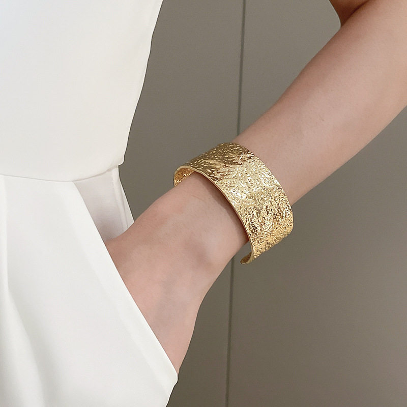 欧美跨境简约时尚手镯臂环小众冷淡风气质手环高级感百搭手饰批发
