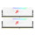 Панель памяти Jinbaida/KINGBANK White Blade RGB 3600 6000 6400 6800 DDR4/DDR5 mini 1