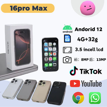 Cross-Border Mini I16Promax Android Smartphone 3.5inch Dual-Sim Ultra-Thin Mini Phone Exclusively for