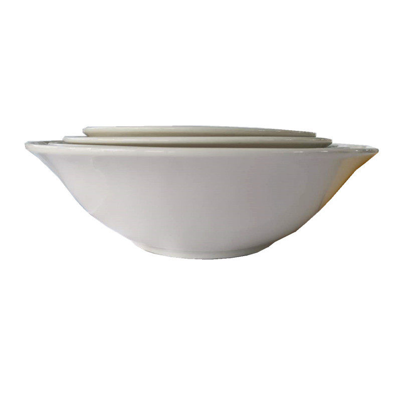 Wholesale bowl restaurant breakfast shop ceramic tableware porridge bowl porridge bowl breakfast bowl rice bowl pork bowl Bucket Bowl
