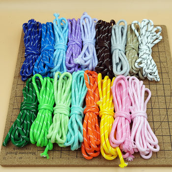New Dopamine Miu Series Lanyard Braided Rope Bag Hanging DIY Accessories Handmade Colorfulful Paracord Lanyard 5mm Paracord