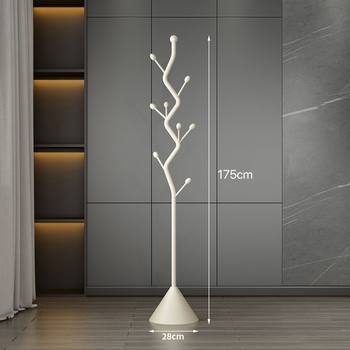 Household Internet-famous Floor Bedroom Hanger Simple Indoor Clothes Storage Rack Floor-standing Coat Rack