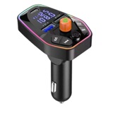 Q9 автомобильный Bluetooth MP3 громкая связь без потерь качества звука FM-передатчик дисплей напряжения PD быстрая зарядка производитель источника