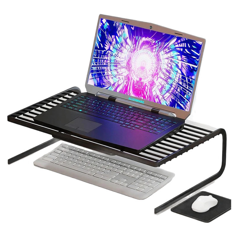 Computer Stand Cooling Rack Bracket Heightening Rack Accessories Desk Wireless Portable Multi-Functional Table Storage Rack