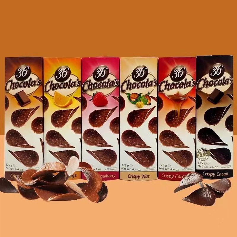 Hamlet Chocolate Crisps Imported from Belgium Snacks Hamlet Milk Black Pure Cocoa Butter Crisps