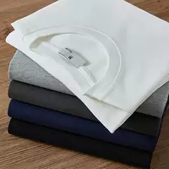 *Dropshipping* Heavyweight Vintage Washed Pocket T-Shirt American Retro Men's Japanese-Style Khaki Men's T-Shirt High-Quality Men's Clothing T-Shirt