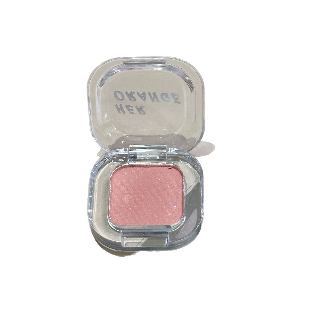 Herorange~Small White Flower Single Color Eye Shadow Pearlescent Fine Shimmer Low Saturation Matte Contouring Silkworm Multi-Purpose Eye Shadow Palette