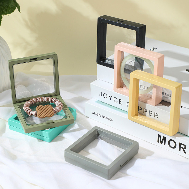 Qiuhe Transparent PE Film Display Box Suspension Box Wear Armor Envelope Paper Handset Handstring Box Necklace Ring Bracelet Box