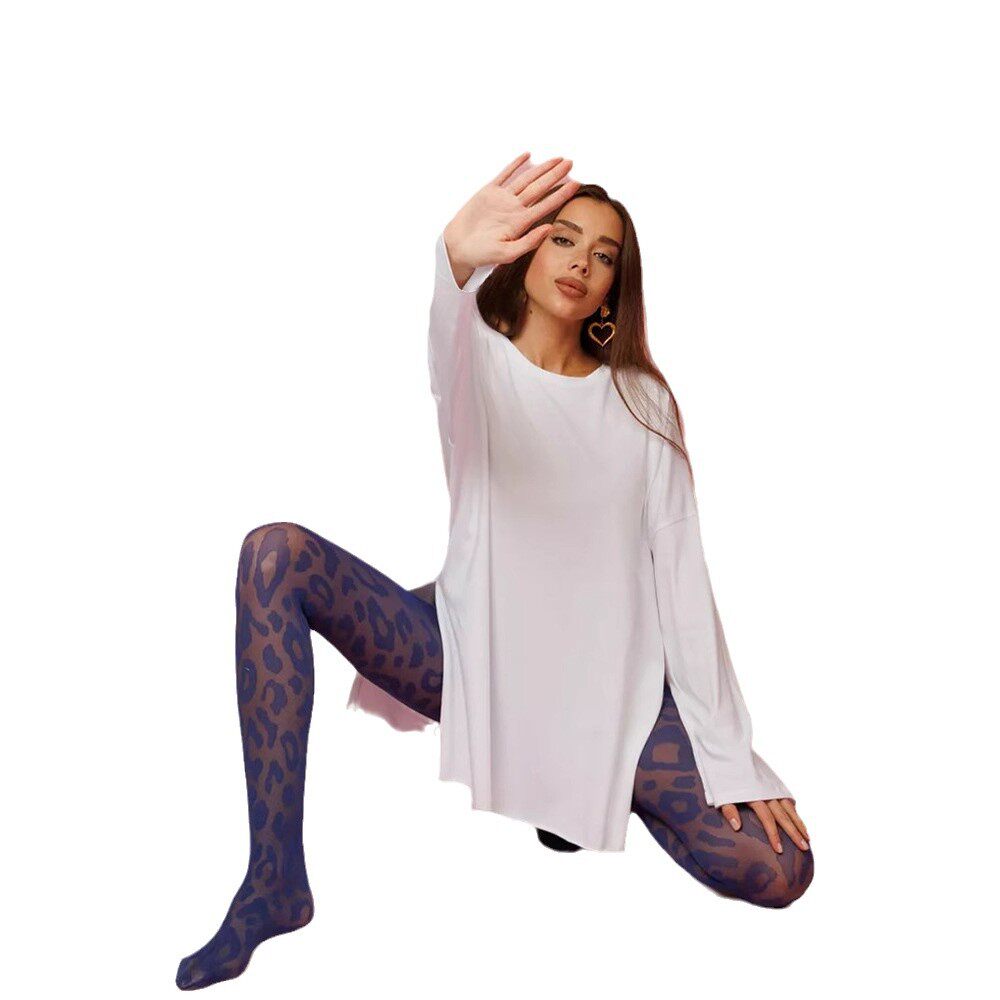 Womens Long Sleeve T Shirt Loose Fit Cotton Fabric Split Hem Casual Spring and Autumn Wear Wholesale Available
