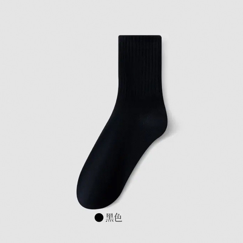 诸暨袜子男中筒袜秋冬季男士高筒袜情侣女袜ins潮运动篮球长筒袜
