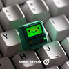 Adventure Time Peripheral Bmo Translucent Mechanical Keyboard Keycap Single Personalized Keycap Customized Creative Keyboard Cap Esc