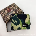 Ape head short brilliant green camouflage plus box