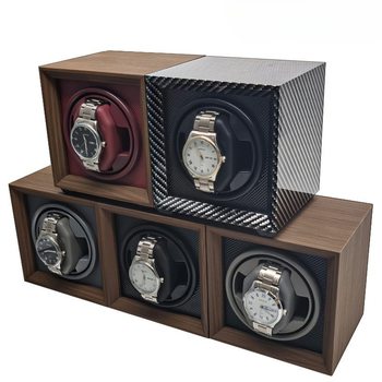 Spot Wholesale Vertical Watch Shaker Electric Mechanical Watch Box Winding Box Watch Organizer Jewelry Box