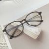 Xiaohongshu Same Style Glasses Frame Ultra-Light Puff Frame for Women Can Be Equipped with Myopia Frame Danyang Glasses Wholesale 1863