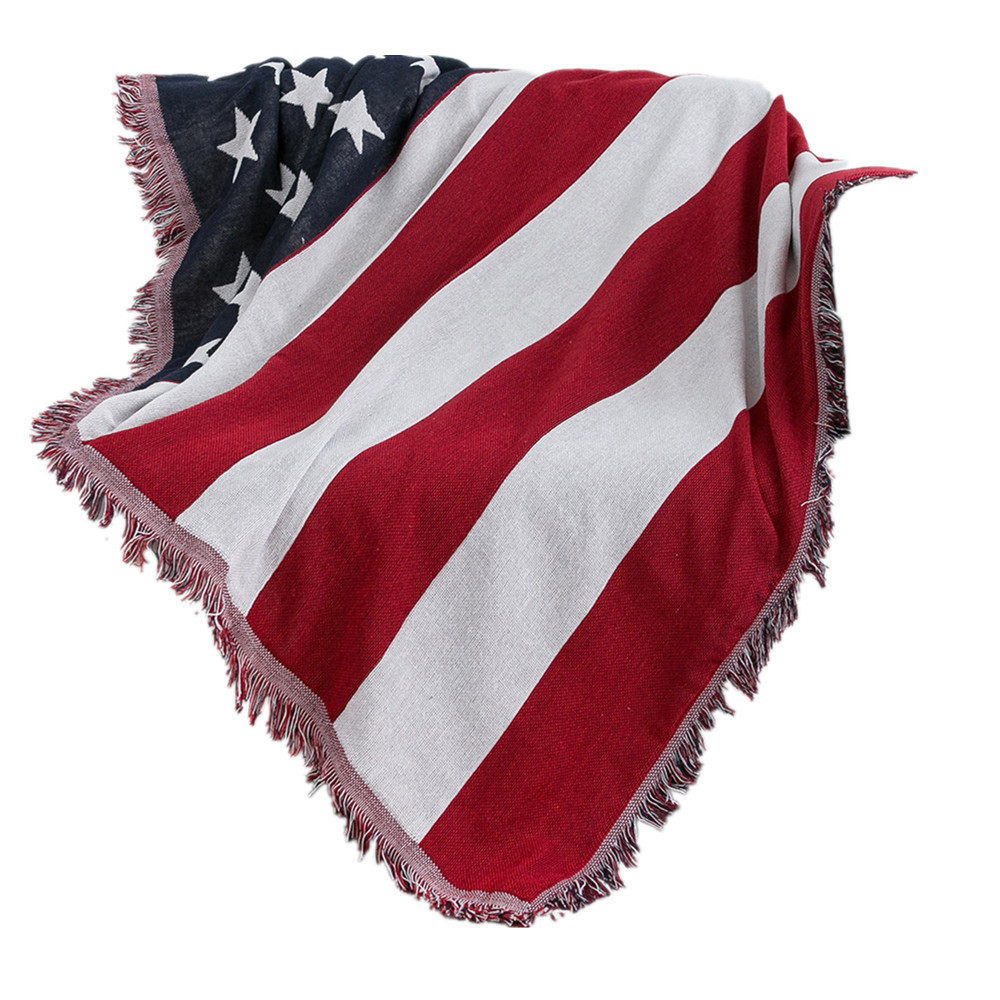 American-Style Thickened All-Inclusive Lazy Sofa Blanket, Sofa Cover Dust Cover, Living Room Decorative Blanket Manufacturer Supply