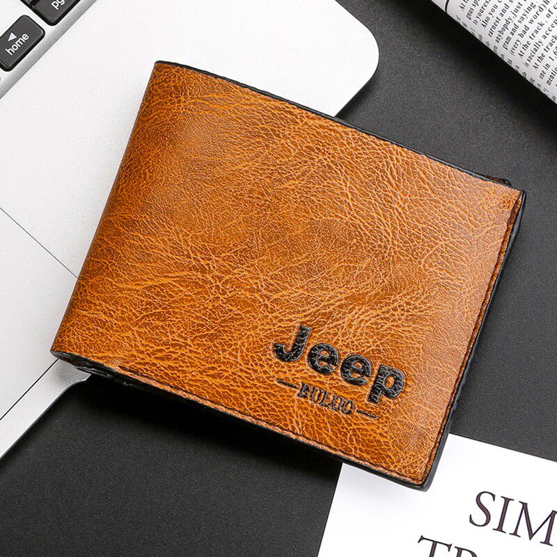 Cross-border Explosions JEEP BULUO Men's Wallet Multi-card Short Wallet Casual Fashion Card Bag Driver's License