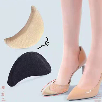 Adjustable Toe Plug Sponge High Heel Insole Non-Slip Forefoot Pad for Men and Women Thickened Anti-Pain Pad Pad Half Size Pad