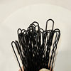 Wholesale studio black ball head hair fixing U-shaped clip pin hair fork adult hair clip bold U-shaped clip