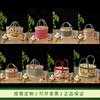 Native eggs bamboo basket bamboo woven bamboo products boutique bamboo basket bamboo basket pheasant grass eggs zongzi packaging box