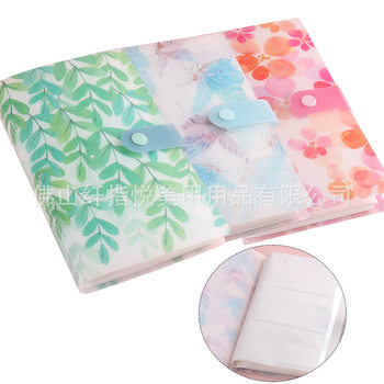 Nail sticker book wholesale large capacity Note album sticker storage book collection book display this nail tool