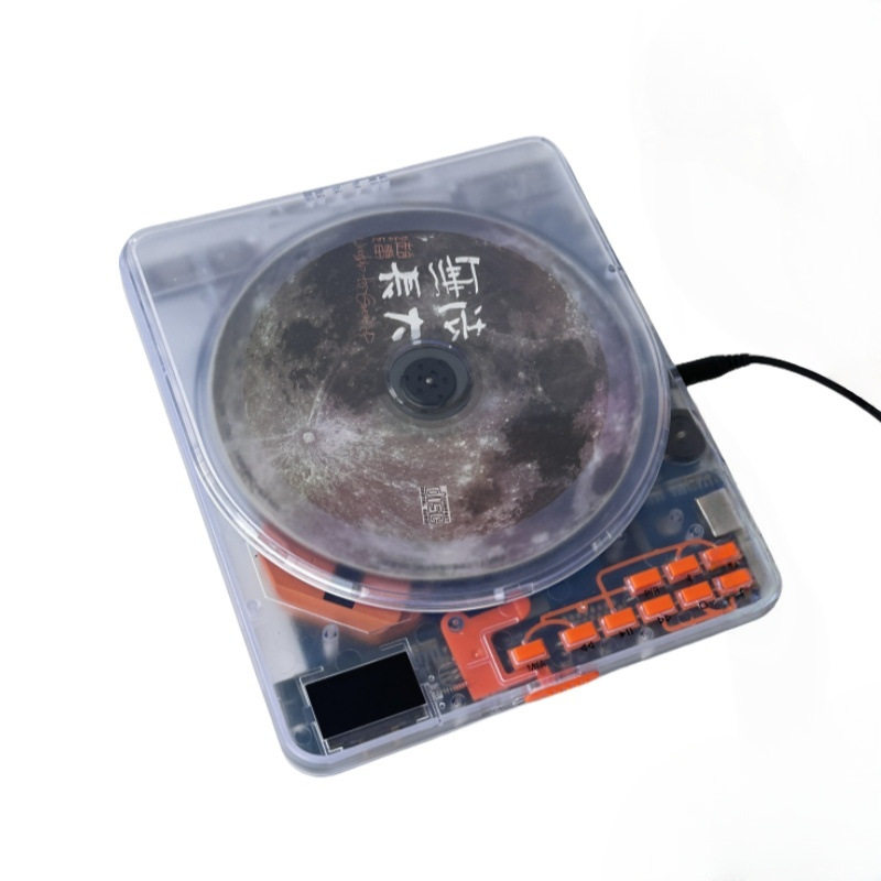 Germany 2025 New Model 2025 Cross-Border Popular Cd Player Bluetooth Transmitter Repeater English Learning Machine Album Music