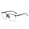 New Style Women's Color-Changing Glasses, High-End Tr90 Frames, Men's Cross-Border Square Glasses Frames, Wholesale Versatile Glasses Frames