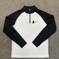 Cardigan threaded long sleeve black and white