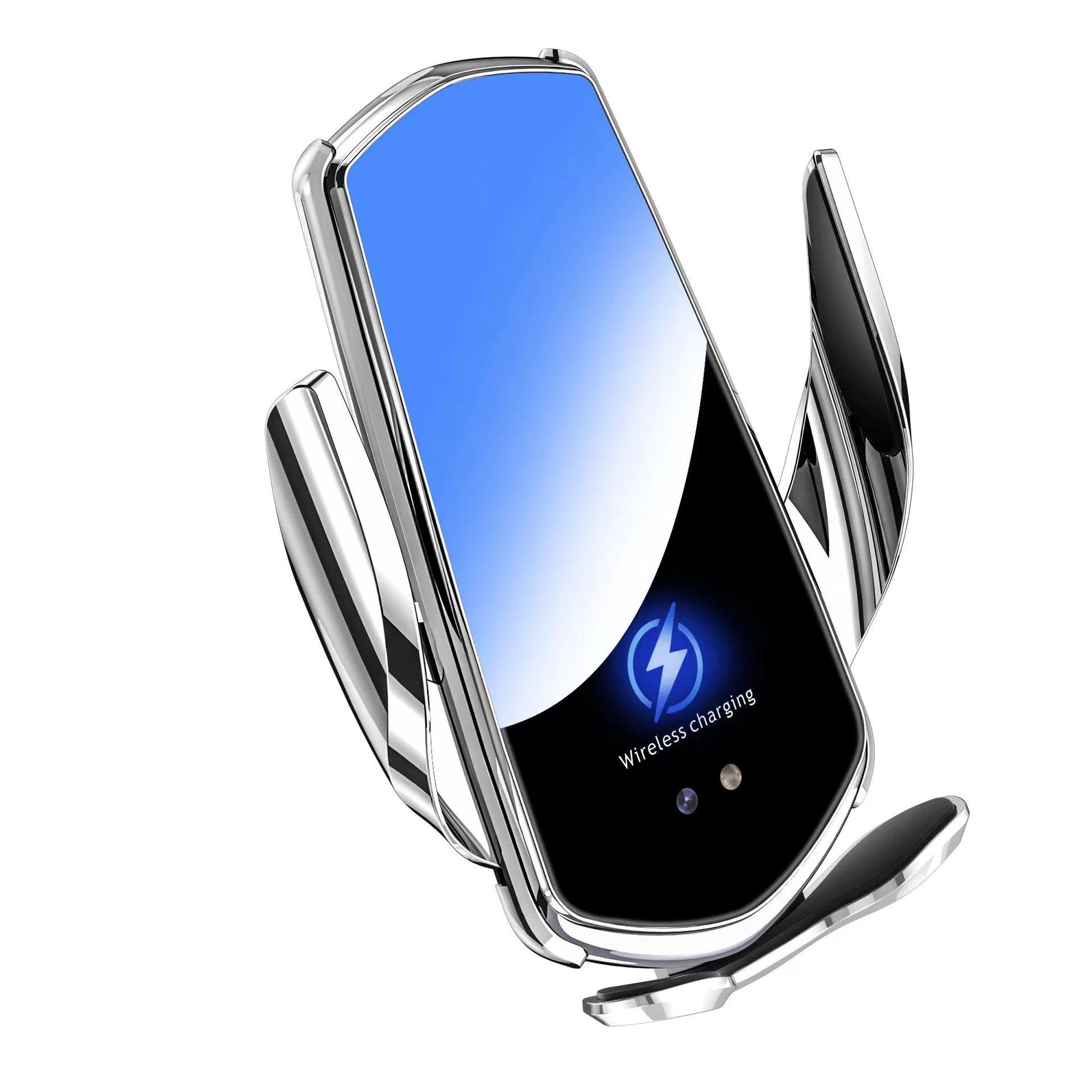 Car Wireless Charger, Car-Specific Mobile Phone Navigation Support Bracket, Magnetic Phone Holder, Fast Charging, Flash Charging, High Power