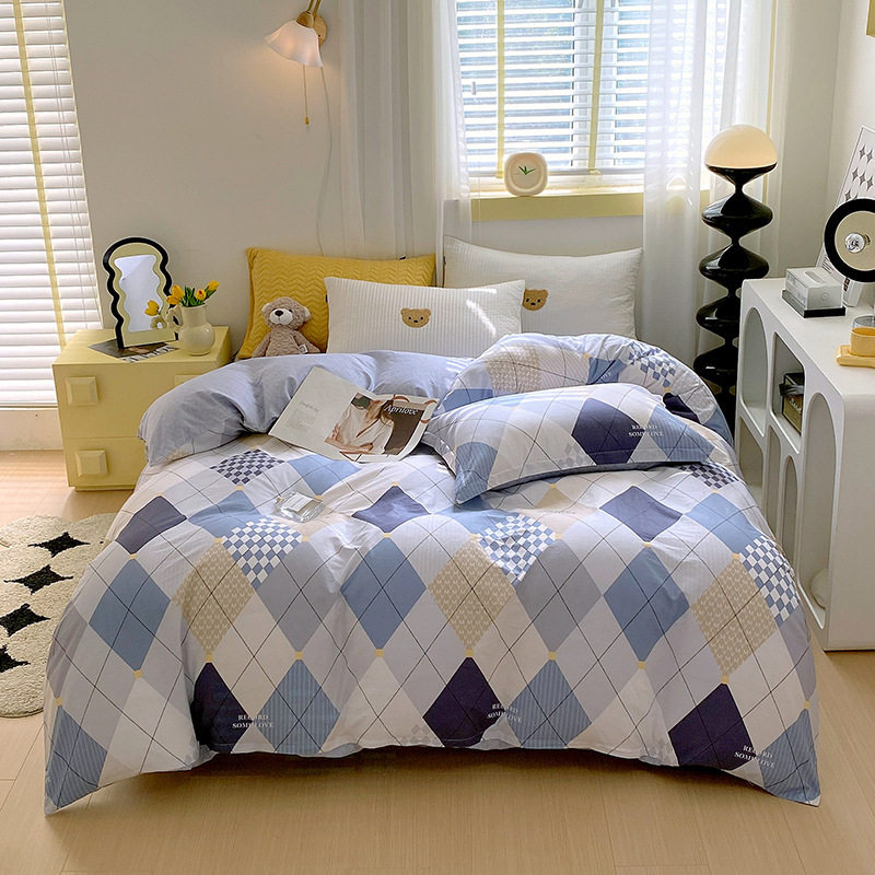 【100% 両面純綿】カース図-青