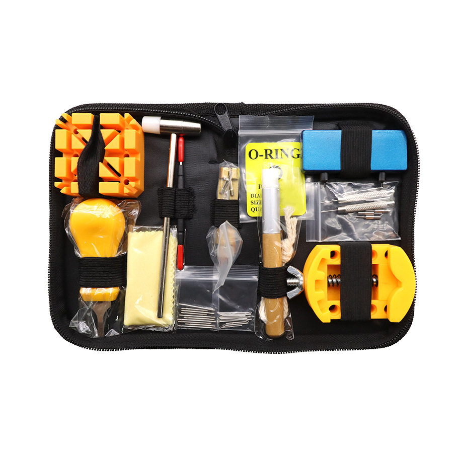 Watch Repair Tool Watch Repair 41-Piece Set Disassembly and Adjustment Strap Open Watch Back Cover Change Battery Two-Claw Watch Open
