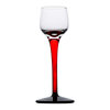 New red and black white wine glass household suit 100ml wine separator crystal glass seven-word handle pouring wine pot