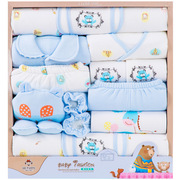 Cross-Border Baby Clothes Newborn Gift Box Set Autum Pure Cotton Newborn Full Moon Baby Gift Supplies Mother and Baby