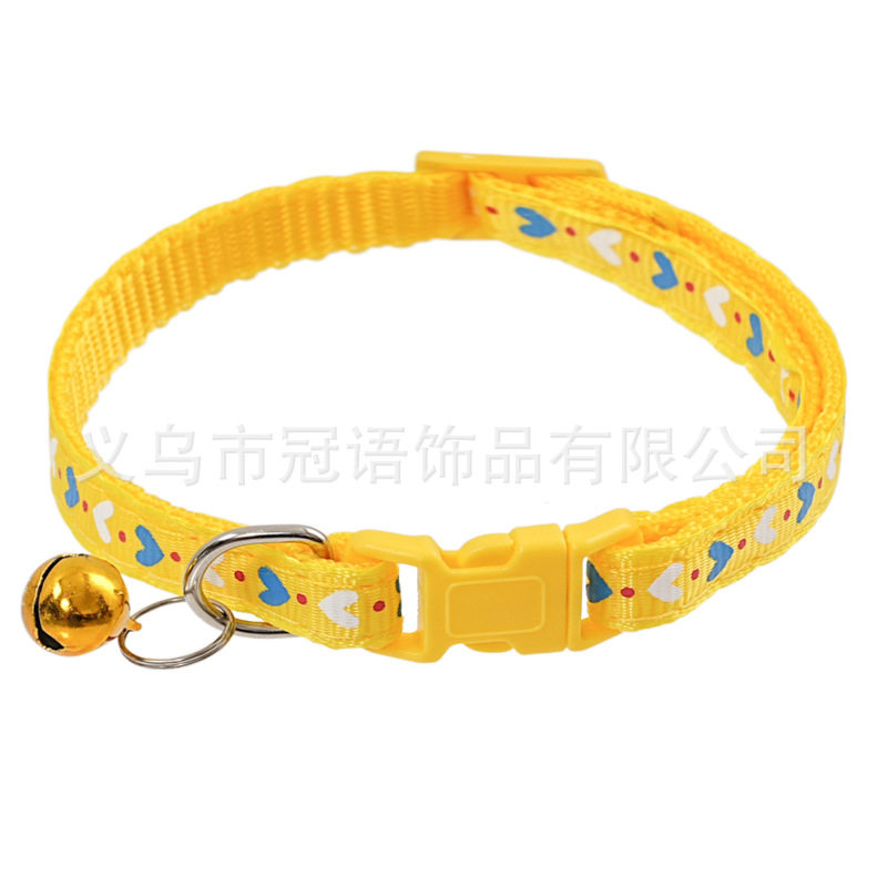 Explosions 1.0 pet stickers dog cat love bell collar in stock wholesale factory direct pet collar